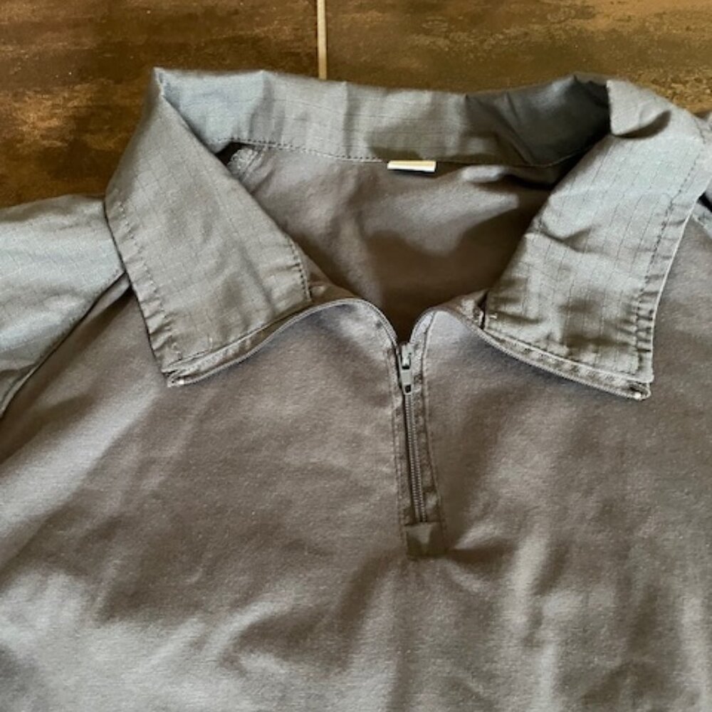 Tactical Combat Airsoft Gray Short Sleeve Shirt – Small - Picture 2 of 4